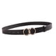 thumbnail image 5 of Cinturón decorativo de moda para mujer y hombre, cinturón de piel sintética para mujer. Negro, 5 of 9