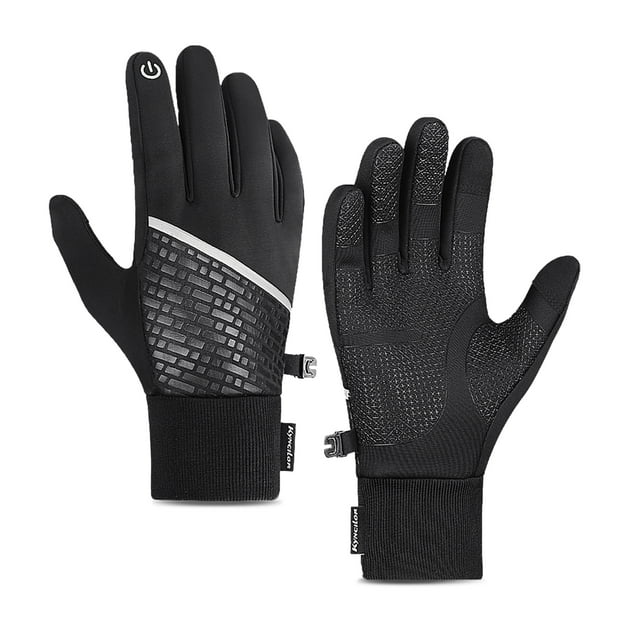 Winter Warm Gloves Touchscreen Fleece Waterproof Cycling Gloves