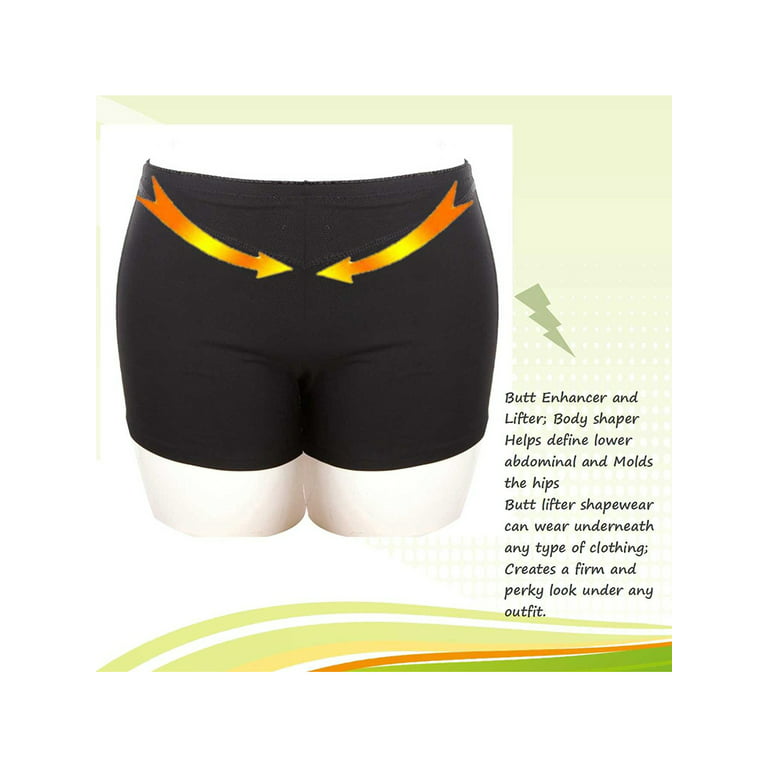 AOSBOEI Women Butt Lifter Panties Padded Shapewear Hip Enhancer Pads Shorts  Seamless Underwear Tummy Control Boyshorts Beige at  Women's Clothing  store