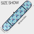 thumbnail image 3 of Dailycode Double Sided Oven Mitt with Loop Heat Resistant Kitchen Long Potholders 7" x 35" Shark with Love Balloon, 3 of 6