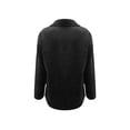 thumbnail image 5 of Oversized Baggy Cotton Linen Button Down T-Shirt Blouse Tops For Women Ladies Vintage Winter Thin Linen V-Neck Tunic Tops Basic Tee OL Office Work T-Shirt, 5 of 5