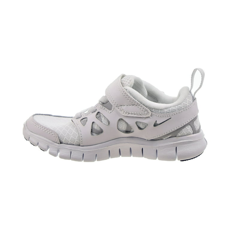 Free 2 (PS) Little Kids' Shoes White-Wolf Grey-Black da2689-100 - Walmart.com