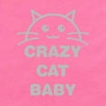 thumbnail image 2 of CafePress - Crazy Cat Baby - Cute Infant Bodysuit Baby Romper - Size Newborn - 24 Months, 2 of 3