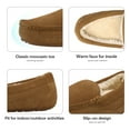 thumbnail image 3 of Dream Pairs New Soft Mens Au-Loafer Indoor Warm Moccasins Slippers Flats Shoes Au-Loafer-01 Tan Size 15, 3 of 7