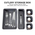 thumbnail image 3 of 18 Pack Drawer Organizer Tray, Multi-purpose Desk Drawer Tray Organizer For Kitchen Bathroom Office Hy, 3 of 5