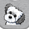 thumbnail image 4 of Inktastic Shih Tzu Sweetie Boys or Girls Baby Bib, 4 of 4