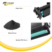 Toner Bank 32A CF232A Drum Unit 2 Pack Compatible for HP 32A CF232A Black Drum for MFP M227fdw M227fdn M227sdn M227 M203dw M203d M203dn M203 Printer