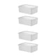 thumbnail image 1 of Ounissouiy Contenedores de almacenamiento que ahorran espacio para una cocina limpia y ordenada Contenedores de almacenamiento de alimentos con Type2 NO2, 1 of 6