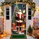 thumbnail image 4 of Christmas Door Curtain Santa Claus Polyester Fabric Decorative Cover for Holiday Party Wall and Door Hanging Festival Home Decor, 4 of 6