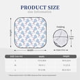 thumbnail image 3 of Balery 2 Piece Cute Poodle Dog Car Windshield Sun Shade|Foldable Front Windshield Shade for Car Front Window for Most Sedans SUV Truck-Large, 3 of 7