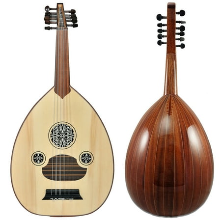 Professional Turkish Oud The Turkish Star + Soft Case - Cat#166B