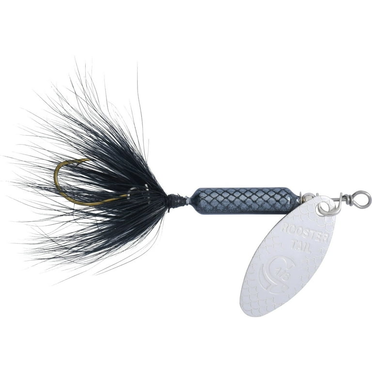  Yakima Bait Wordens Original Rooster Tail Spinner Lure,  Metallic Silver, 1/4-Ounce : Fishing Spinners And Spinnerbaits : Sports &  Outdoors