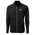 thumbnail image 2 of Men's Cutter & Buck Black Texas A&M Aggies Big & Tall Adapt Eco Knit Hybrid Recycled Full-Zip Jacket, 2 of 3