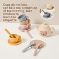 thumbnail image 3 of Set Tea Party Samonyed, juguete de silicona para niños, 14 piezas, 3 of 6