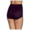 thumbnail image 3 of Vanity Fair Womens Perfectly Yours Ravissant Tailored Nylon Brief, 7, Sangria, 3 of 7