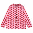 thumbnail image 6 of Cardigan Sweaters for Women Hemlock Heart Cardigan Sweater for Oversized Valentine Cardigan Cute Love Print Open Front Knit Sweaters Coat With Pockets Sweater, 6 of 6
