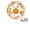 Multicolor, 20pcs 9'' plates, variant on Fall Thanksgiving Disposable Tableware Set, Pumpkin Maple Leaf Print Paper Plates Cups Napkins Fall Holiday Dinner Party Supplies