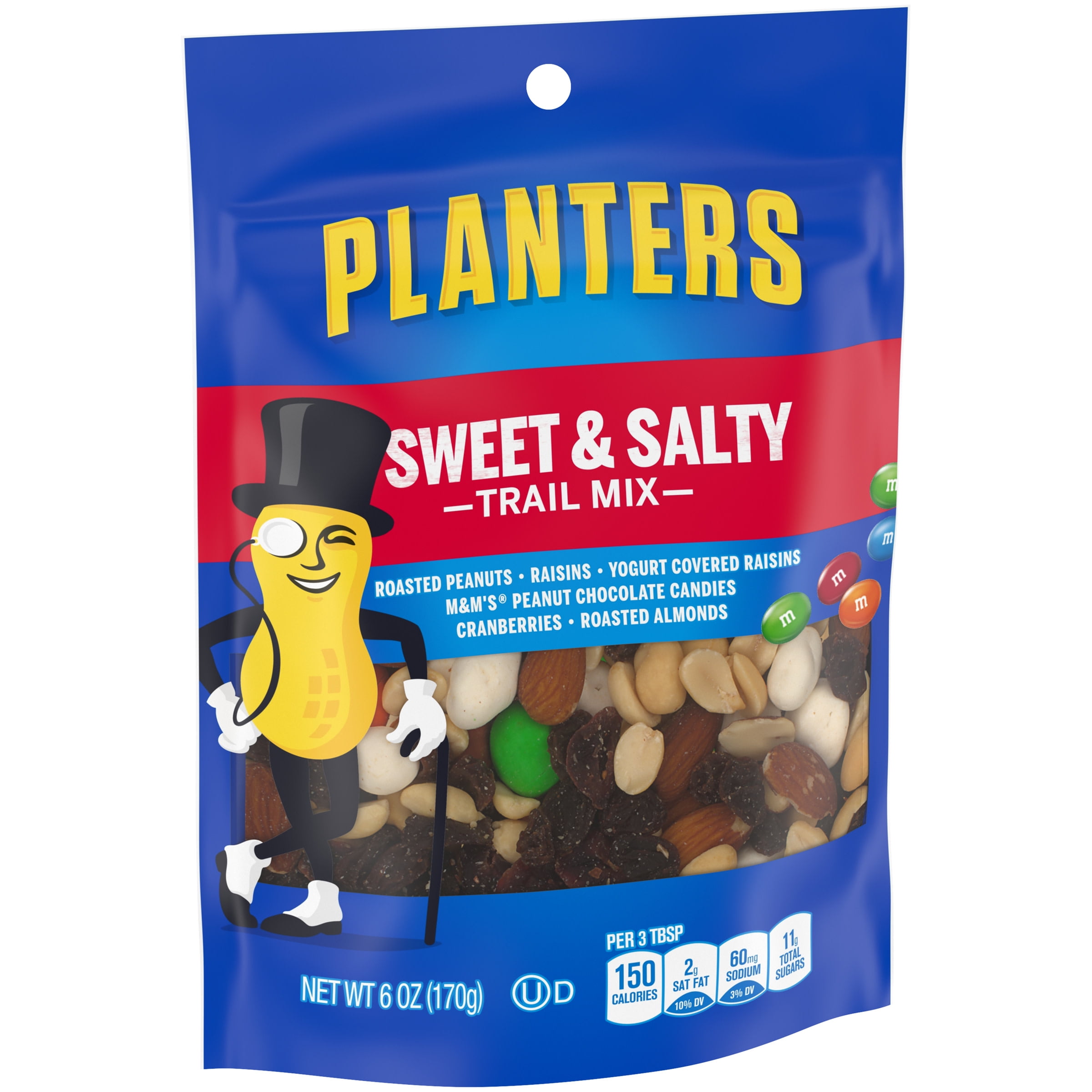 Planters Sweet & Salty Trail Mix 6 oz Bag