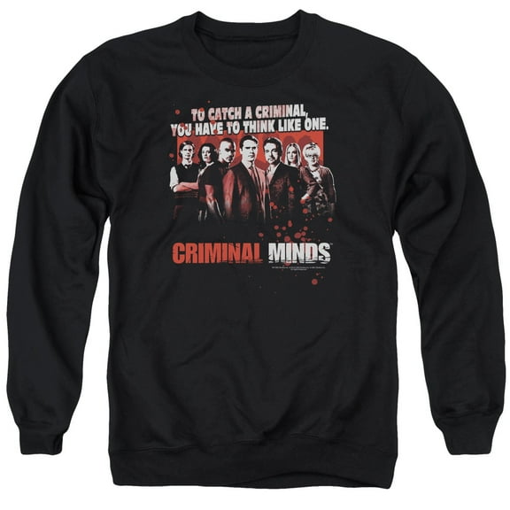 Criminal Minds - Think Like One - Crewneck Sweatshirt - Large