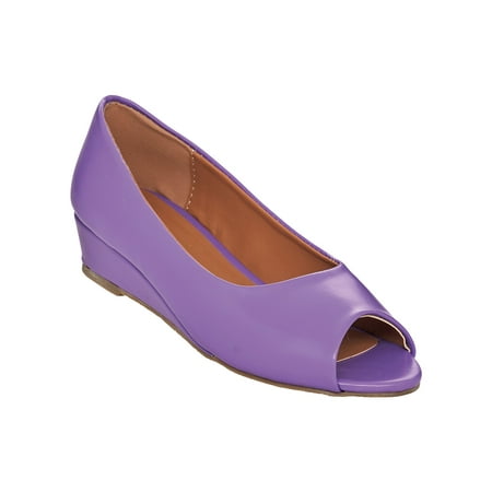 

Women s Adult Angel Steps Open Toe Jan Casual Shoes Purple 8 Medium US Women