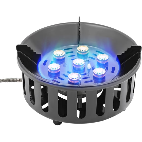 3 in 1 Portable Camping Stove 21000W/72000BTU Propane Burners with Piezo Ignition and Carrying Bag for Outdoor Cooking Camping Picnic Hiking