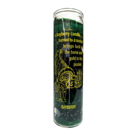 Bayberry Green Pillar Candle