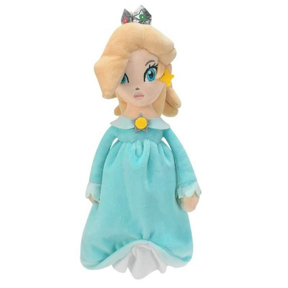 Skpitin Cartoon Princess Collection Plush Princess Rosalina Daisy Peach Stuffed Dolls Cute Dragon Figures 10 Inches (Rosalina)