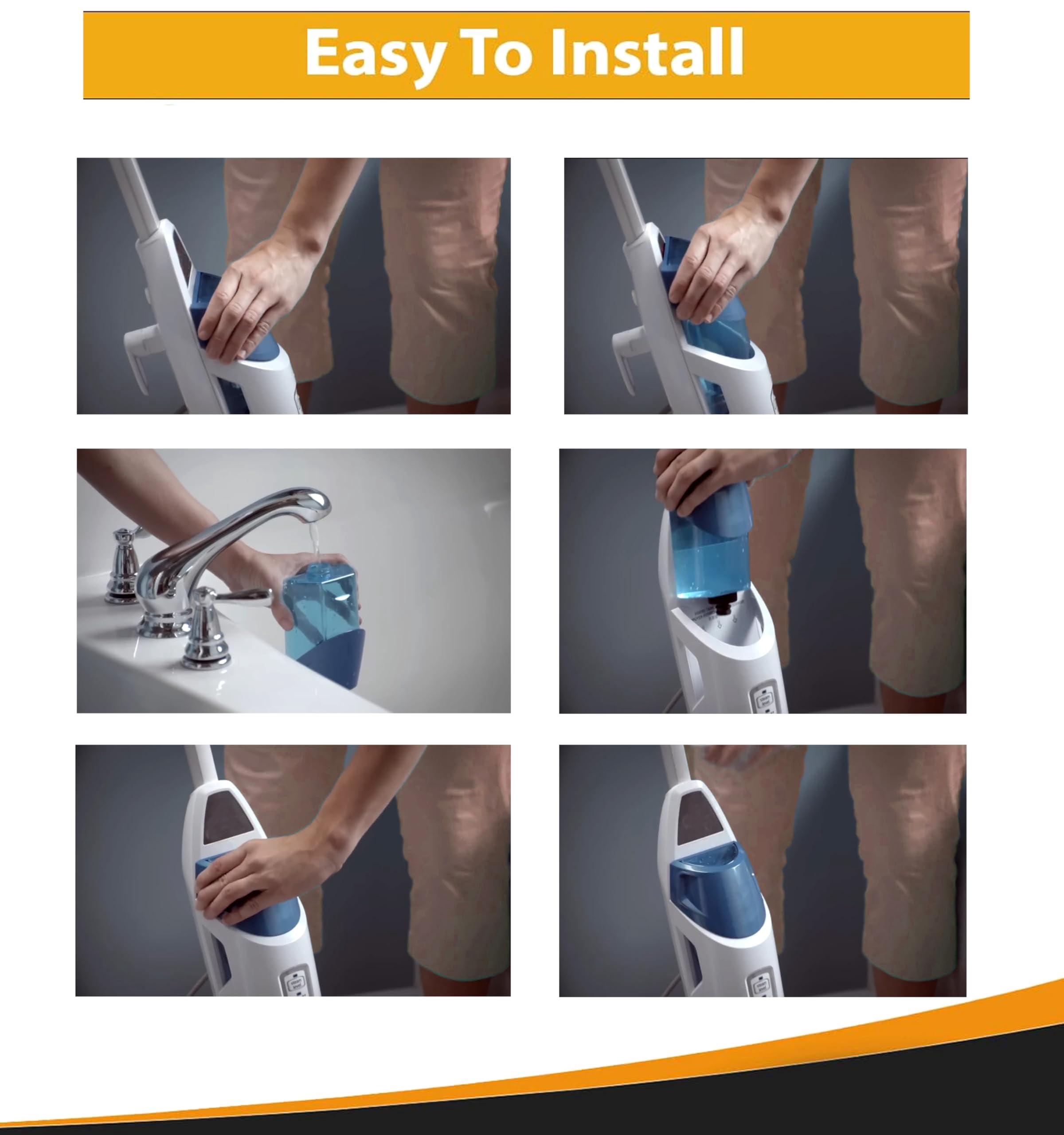 Replacement Part For Bissell Powerfresh Steam Mop Tank and Cap