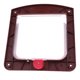thumbnail image 4 of Puerta De Grande Para Puerta De Solapa Segura Para Mascotas Con Bloqueo De 4 Vías Para Perros Instalación Fácil marrón, 4 of 9