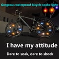 thumbnail image 1 of Vaidha Wheel Lights, Bike Spoke Light, Super Bright Tire Wire Light with Flash Mode, 1 of 2