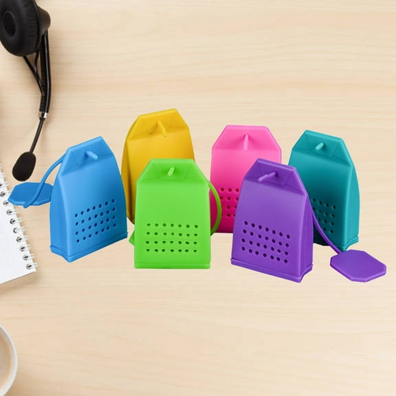 OUNONA Silicone Tea Infuser Food Grade Easy to Clean Loose Leaf Tea Filter for Home