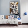 thumbnail image 5 of Funny Elephant Poster Bathroom Wall Decor Artwork Kitchen Vertical Canvas Bedroom Print Pictures for Hallway Wall Painting Panel Giclee Print, 5 of 6