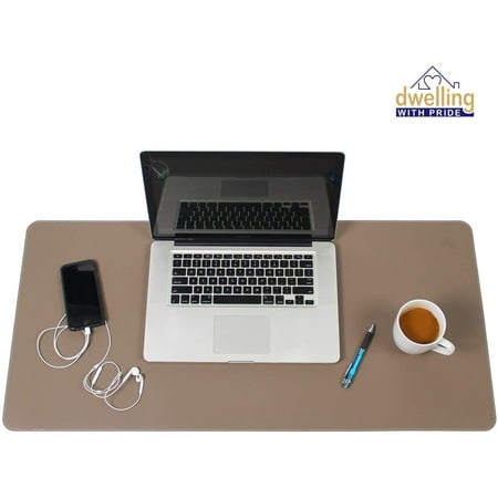 Desk Mat Brown Dark Brown 17x36 Computer Laptop Keyboard