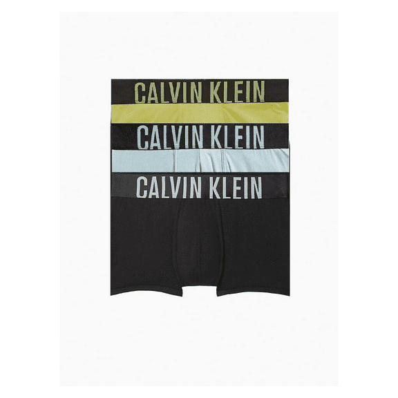 Calvin Klein NB2596925 Intense Power Cotton 3-Pack Trunk, Multicolor, Xs