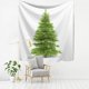 thumbnail image 1 of Serie de árboles de Navidad personalizada, Sábana de Picnic estética para dormitorio, colcha, póster, manta, tapiz con estampado artístico, decoración para colgar en la pared, 1 of 4