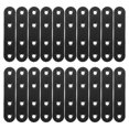 thumbnail image 1 of ADDHAT 20Ud Soporte Plano Para Muebles En Acero Inoxidable Resistente Al Color Negro Para Uso En Hogar, 1 of 7