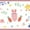 Rabbit, variant on Disposable Stick-on Placemats for Baby & Kids, Restaurant Table Mats 11.8" x 17" Sticky Place Mats, Toddler Baby Placemat, Animal Alphabet Theme