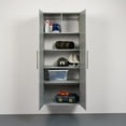thumbnail image 4 of Prepac Large HangUps Storage Cabinet, Light Gray, 4 of 8