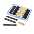 thumbnail image 4 of 10X 19 Groups Gold-Tone Metal, Arabic Numerals Together Price Tags, 4 of 7