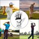 thumbnail image 3 of Yuarrent 1 guante de Golf Unisex mano izquierda/derecha Micro guantes de Golf de fibra guantes transpirables antideslizantes para deportes al aire Golf Blanco links 24 Code Yuarrent OD001064-03, 3 of 6