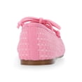 thumbnail image 3 of Madden NYC Little and Big Girls' Gingham Mesh Ballet Flats, 3 of 6
