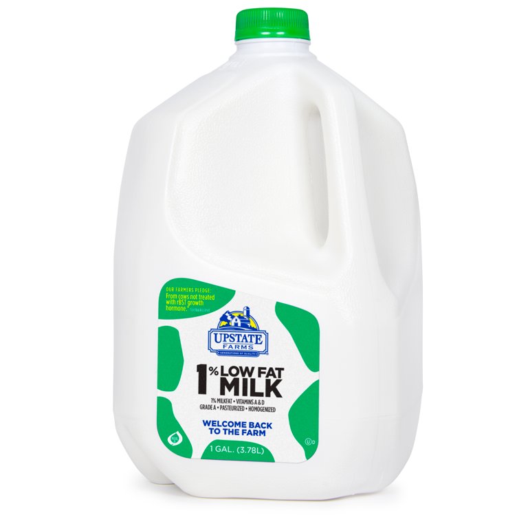 Great Value 1% Low Fat Chocolate Milk, Gallon, 128 fl oz