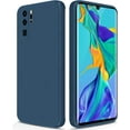 thumbnail image 1 of Fzchun Étui Compatible avec Huawei P30 Pro, Toucher Soyeux Étui de Protection Complète en Silicone, Étui Antichoc avec Doublure en Microfibre, Bleu, 1 of 4