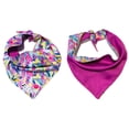 thumbnail image 5 of Bandanas para perros BFF set de 3 piezas, talla chica, hojas, 6 looks en 1, 5 of 5