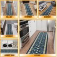 thumbnail image 3 of Ottomanson Aisle Runner Rug 1'11" x 16' – Soft Non-Slip Rug, Low Pile Carpet for Hallways, Events, Churches & Extra-Long Indoor Spaces, Mahal Navy, 3 of 5