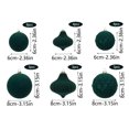 thumbnail image 3 of Uutvmp Christmas Ball Christmas Tree Hanging Ornaments, Flocking Ball Christmas Ball, Velvet Christmas Ball Christmas Tree Decoration, 25Pcs, 3 of 3