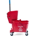 thumbnail image 5 of Carlisle Commercial Mop Plastic Bucket with Side Press Wringer, 26 Quart Capacity, 5 of 5