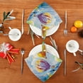 thumbnail image 4 of Satin Native Fab Cotton Dinner Napkin Colorful Ascent Reusable, 4 of 8