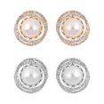 thumbnail image 4 of Jumpingount 1 par de pendientes de cristal de perla para banquete de boda, regalos de joyería Type3 NO3, 4 of 6