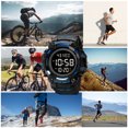 thumbnail image 5 of Men's Wristwatch, SKMEI Waterproof Stopwatch Alarm LED Back Light Sports Watch, PU Strap, 5 of 6